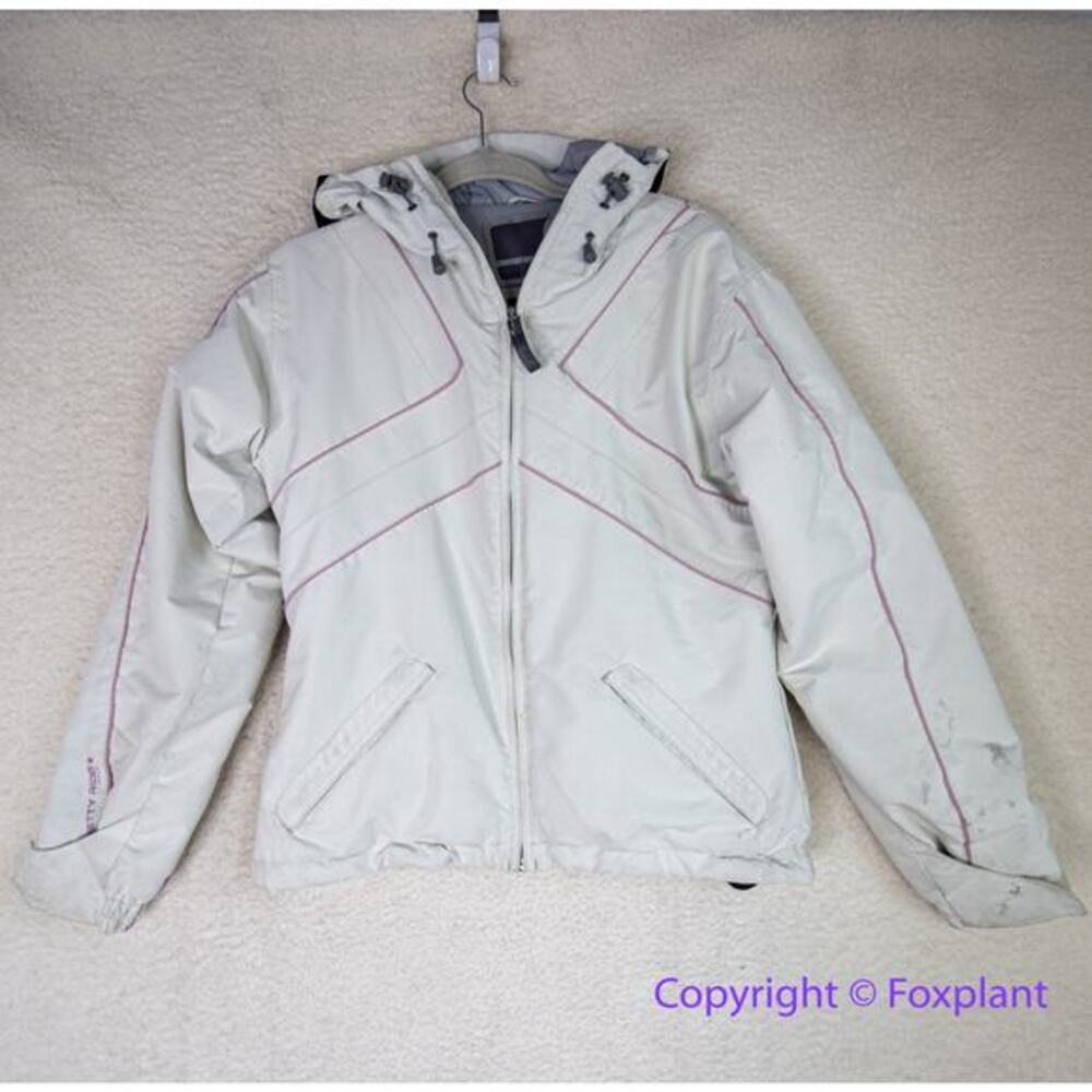 Betty Rides *stained*‎ Snowboard ski Jacket, women size S